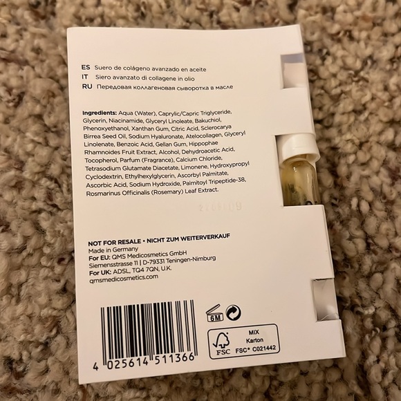 QMS Advanced Collagen Serum in Oil - Picture 2 of 4